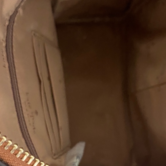 Kate Spade Leila Medium Dome Backpack Pebbled Leather Warm Ginger NWOT - Picture 11 of 11